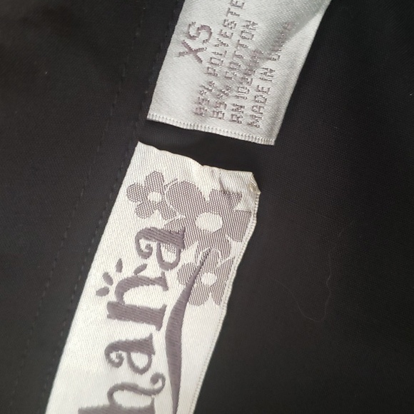 (XS) Hana Vacation Embroidered Embellished Palm Print Tropical Business Casual - Picture 3 of 7